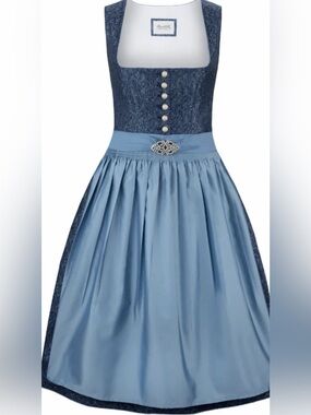 NWT beautiful blue Stockerpoint dirndl
